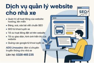 Quản lý website cho nhà xe – Giải pháp chuyên nghiệp giúp tăng khách, tăng doanh thu