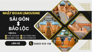 Nhà xe Nhật Đoan Limousine Sài Gòn đi Bảo Lộc và ngược lại