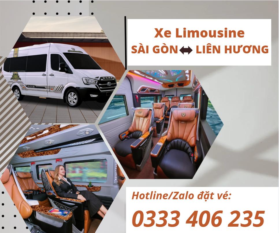xe limousine Sài Gòn đi Liên Hương, Tuy Phong và ngược lại